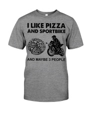 like pizza sportbike Premium Fit Mens Tee tile