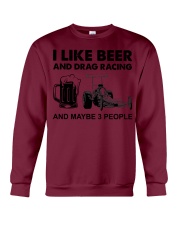 like beer drag racing 3 Crewneck Sweatshirt tile