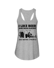 like beer drag racing 3 Ladies Flowy Tank tile
