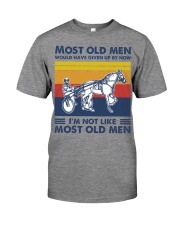 most old men Harness racing Premium Fit Mens Tee tile