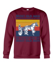 most old men Harness racing Crewneck Sweatshirt tile