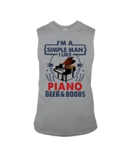 PIANO LIKE BEER AND BOOBS Sleeveless Tee tile