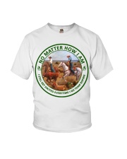 no-matter-team-roping1 Youth T-Shirt tile