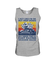kart-racing-i-act-like Unisex Tank tile
