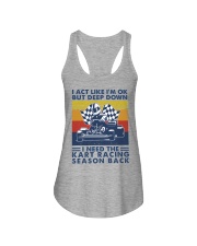 kart-racing-i-act-like Ladies Flowy Tank tile
