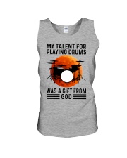 my talent playing drums Unisex Tank tile