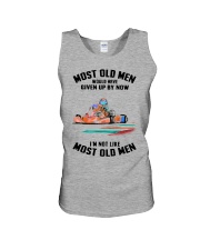most old men kart racing Unisex Tank tile