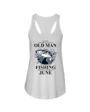 06 fishing olm Ladies Flowy Tank tile