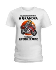 superbike-racing-grandpa Ladies T-Shirt tile