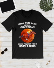 move over boys horse racing Classic T-Shirt lifestyle-mens-crewneck-front-17