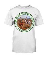 no-matter-team-roping Premium Fit Mens Tee tile
