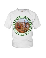 no-matter-team-roping Youth T-Shirt tile