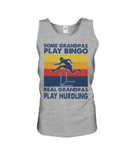 Hurdling Some Grandpas Unisex Tank tile