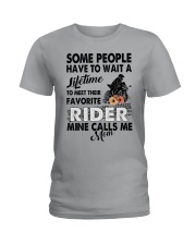 calls me mom sportbike Ladies T-Shirt tile