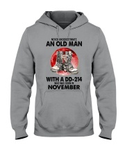 11 dd214 olm Hooded Sweatshirt front