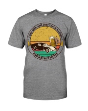 i like beer Dirt track racing Premium Fit Mens Tee tile