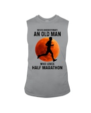 Half marathon never old man Sleeveless Tee tile