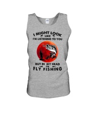 i might look like fly fishing Unisex Tank tile