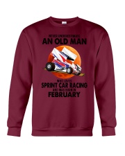 sprint car racing olm 02 Crewneck Sweatshirt tile