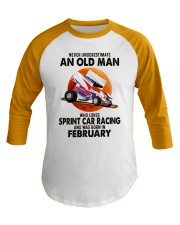 sprint car racing olm 02 Baseball Tee tile