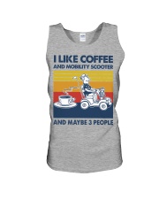 ilike coffee mobility scooter Unisex Tank tile