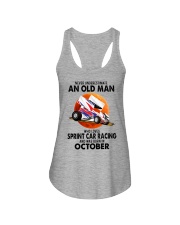 sprint car racing olm 10 Ladies Flowy Tank tile