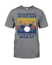 drum kit never olm vintage Classic T-Shirt front