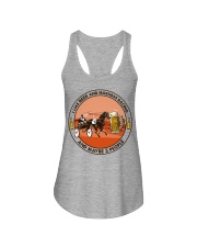 i like beer Harness racing Ladies Flowy Tank tile
