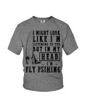 i-might-look-fly-fishing Youth T-Shirt tile