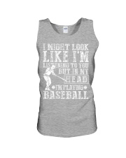 i might look like Unisex Tank tile