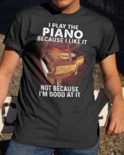 i play the piano Classic T-Shirt apparel-classic-tshirt-lifestyle-28