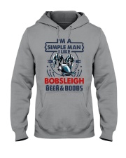 BOBSLEIGH LIKE BEER AND BOOBS Hooded Sweatshirt tile