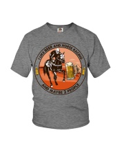 i like beer Horse Racing Youth T-Shirt tile