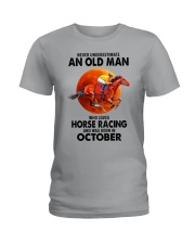 10 horse racing olm Ladies T-Shirt tile