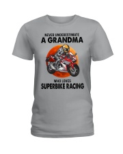 superbike-racing-grandma Ladies T-Shirt tile