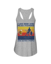 i-like-beer-Spear-fishing Ladies Flowy Tank tile