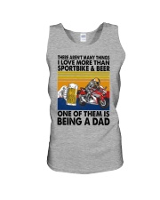 love more than sportbike Unisex Tank tile