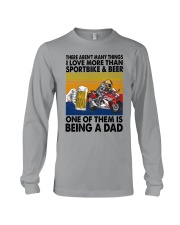 love more than sportbike Long Sleeve Tee tile