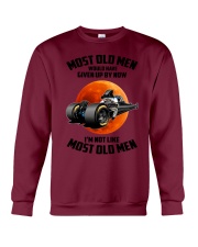 most old men drag racing Crewneck Sweatshirt tile