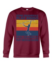 Obstacle racing Some Grandpas Crewneck Sweatshirt tile