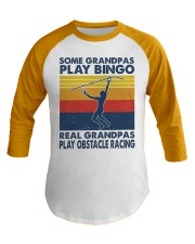 Obstacle racing Some Grandpas Baseball Tee tile