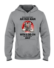07 dd214 olm Hooded Sweatshirt front