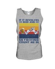 beer-involeves-skydiving Unisex Tank tile