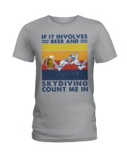 beer-involeves-skydiving Ladies T-Shirt tile