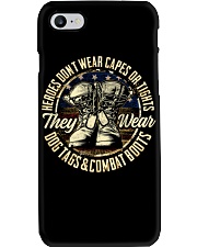 veteran combat boots 2 Phone Case tile
