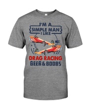 I LIKE BEER AND BOOBS DRAG RACING Premium Fit Mens Tee tile