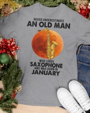 saxophone olm 01 Classic T-Shirt apparel-classic-tshirt-lifestyle-front-82