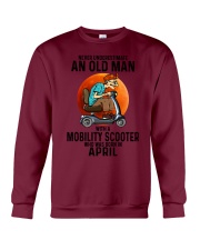 mobility scooter olm 04 Crewneck Sweatshirt tile