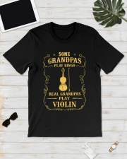 some granpas play violin Classic T-Shirt lifestyle-mens-crewneck-front-17