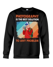photography best solution olm Crewneck Sweatshirt tile